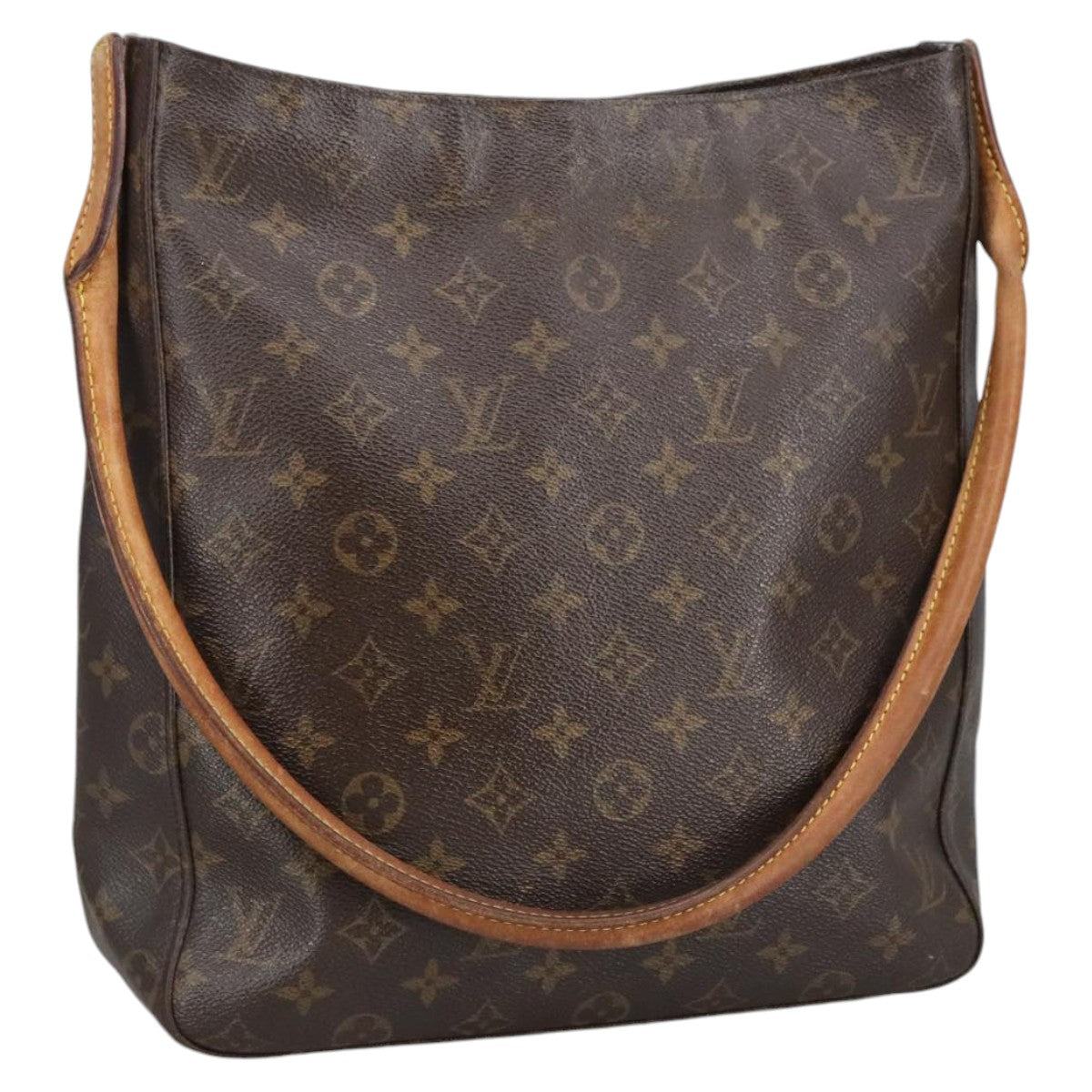 LOUIS VUITTON Monogram Looping GM Shoulder Bag M51145 LV Auth 98380