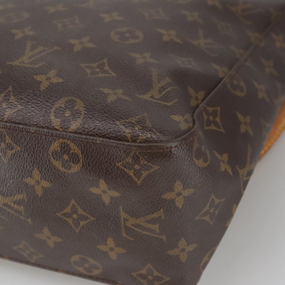 LOUIS VUITTON Monogram Looping GM Shoulder Bag M51145 LV Auth 98380