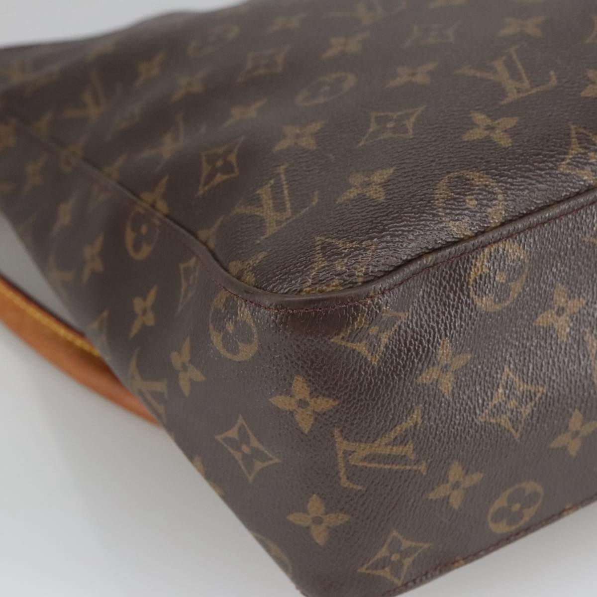 LOUIS VUITTON Monogram Looping GM Shoulder Bag M51145 LV Auth 98380