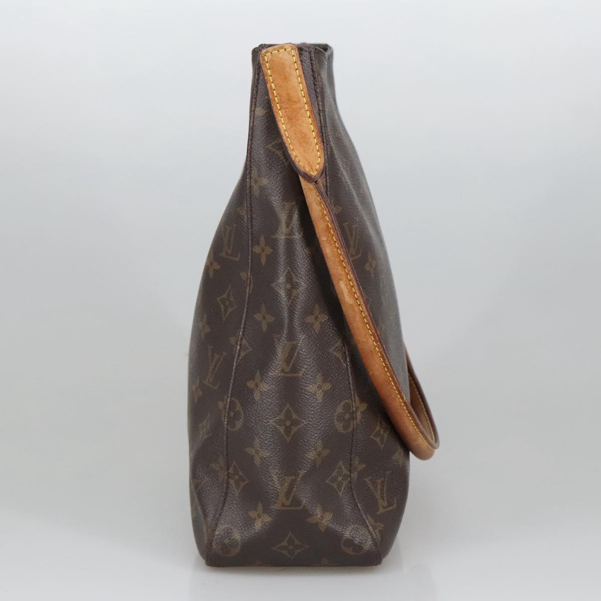 LOUIS VUITTON Monogram Looping GM Shoulder Bag M51145 LV Auth 98380