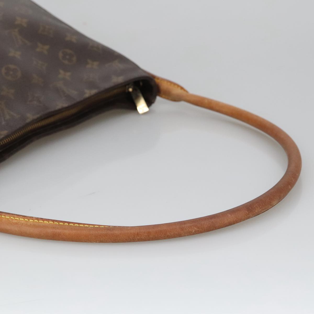 LOUIS VUITTON Monogram Looping GM Shoulder Bag M51145 LV Auth 98380