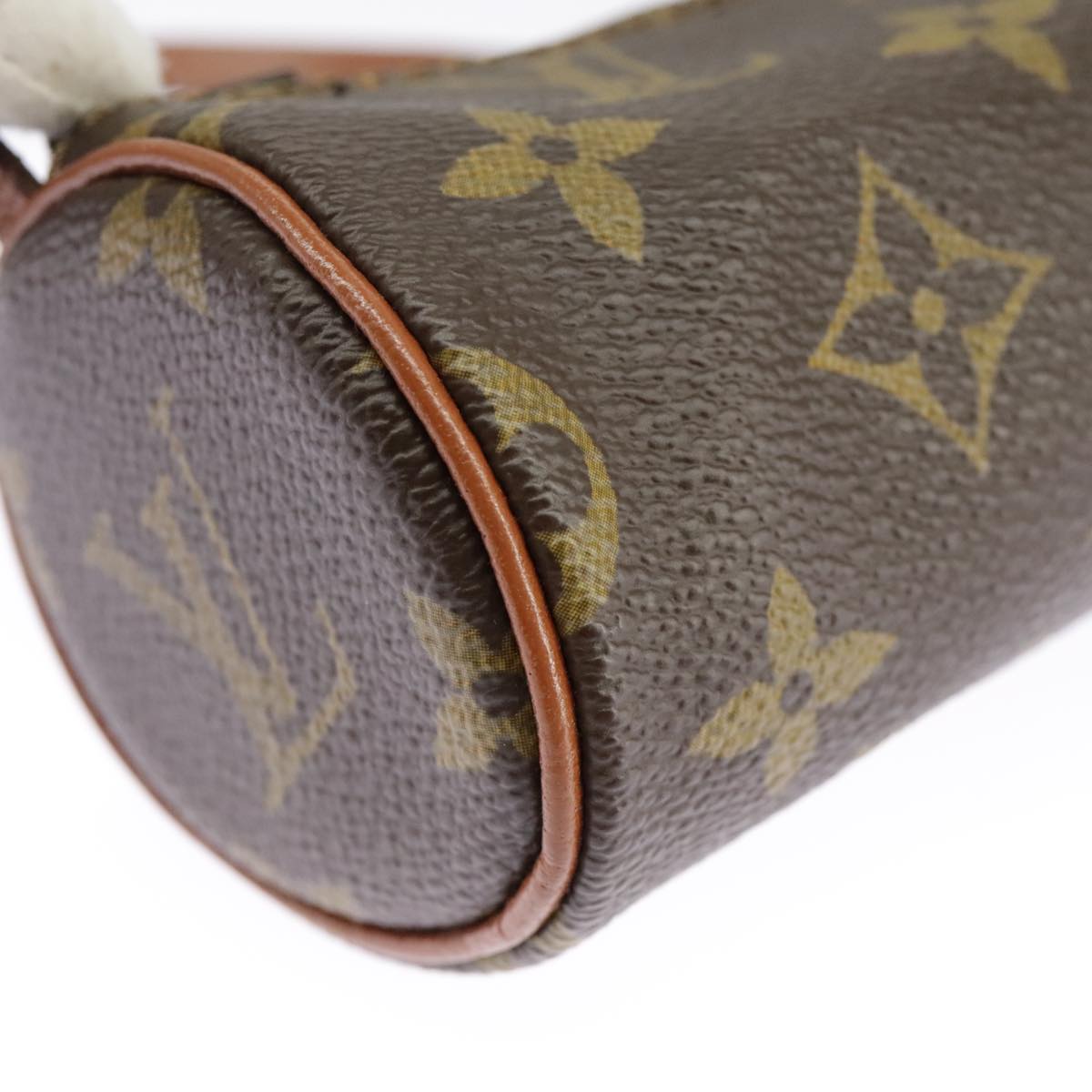 LOUIS VUITTON Monogram Papillon Pouch LV Auth 98394