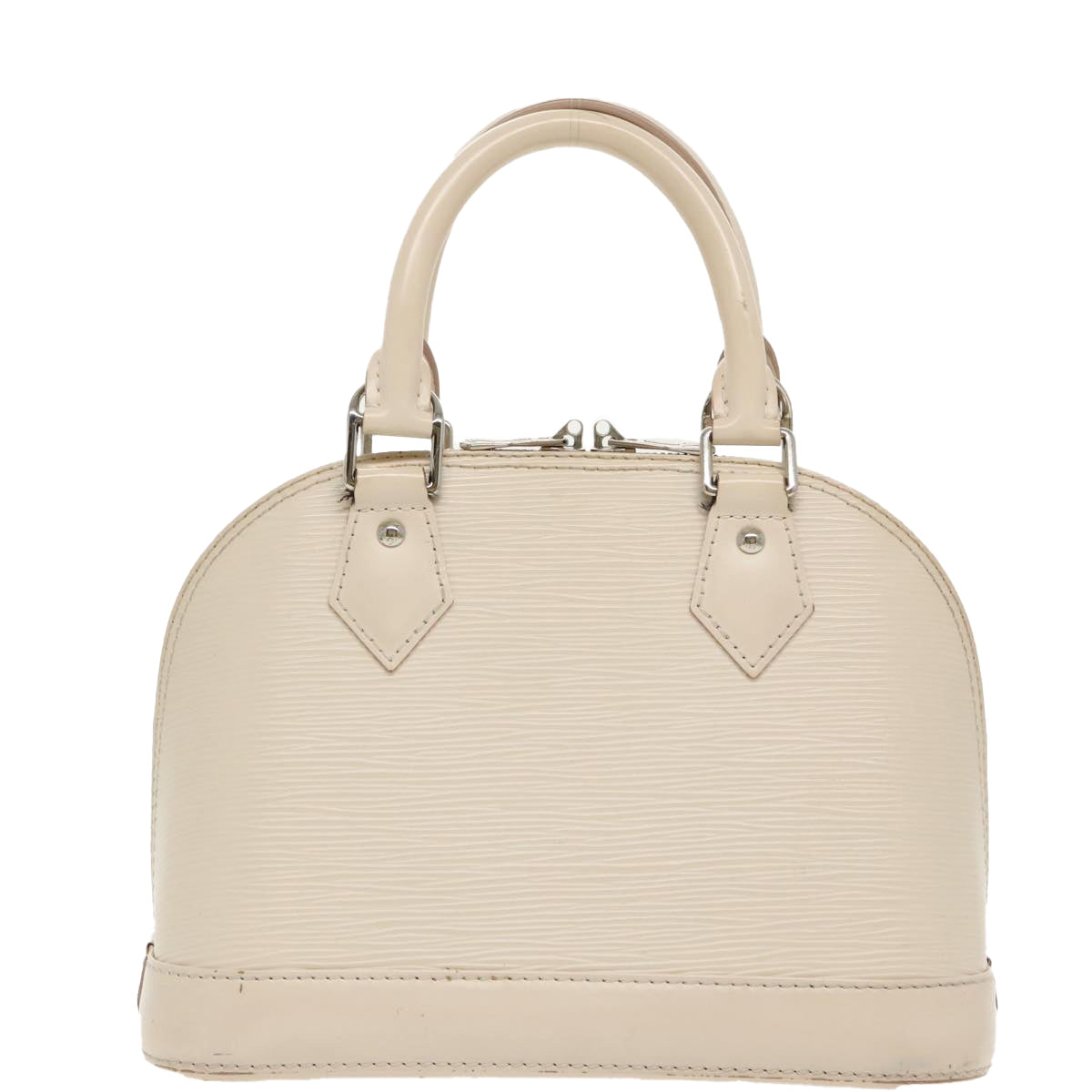 LOUIS VUITTON Epi Alma BB Hand Bag 2way White M58706 LV Auth 98396 - 0