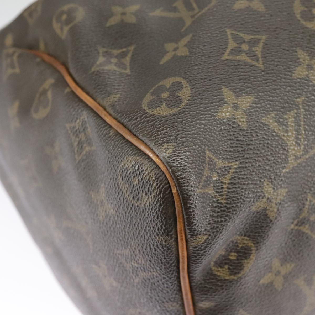 LOUIS VUITTON Monogram Speedy 35 Hand Bag M41524 LV Auth 98405