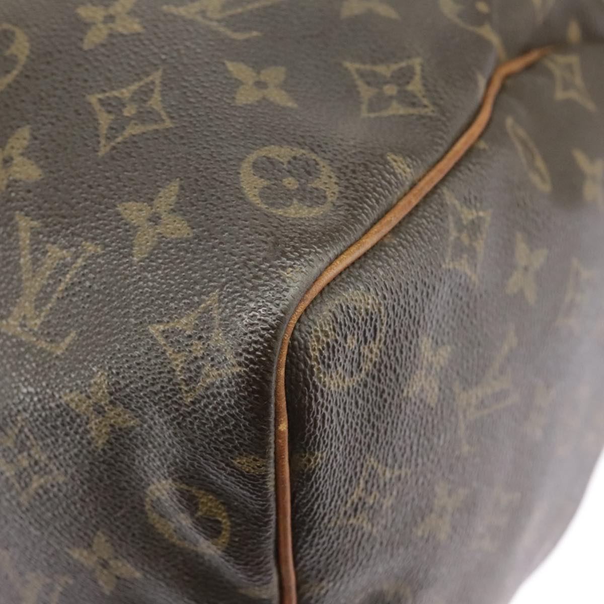 LOUIS VUITTON Monogram Speedy 35 Hand Bag M41524 LV Auth 98405