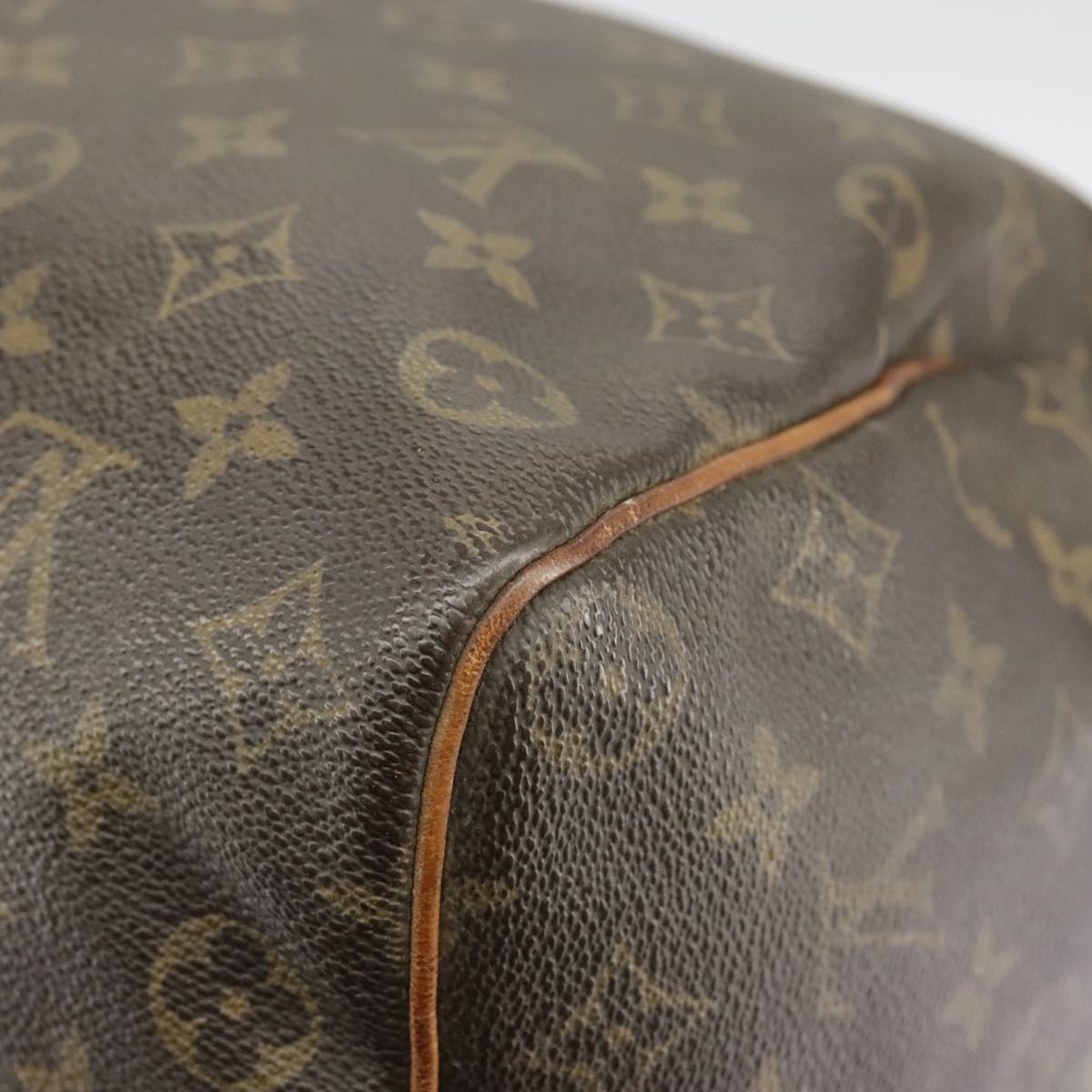 LOUIS VUITTON Monogram Speedy 35 Hand Bag M41524 LV Auth 98405