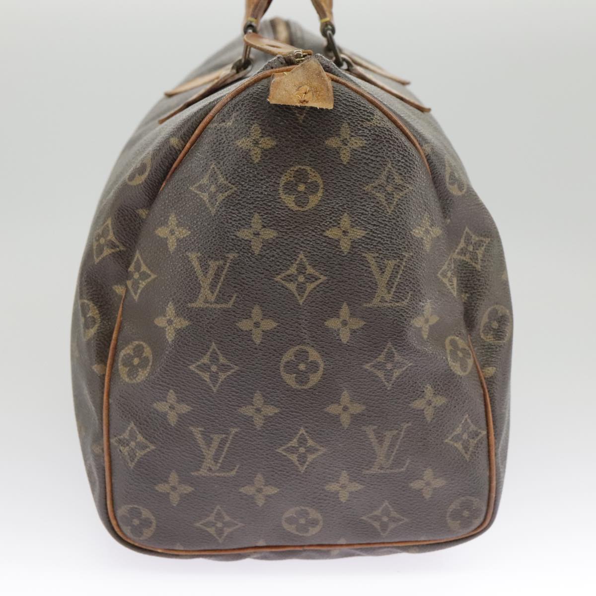 LOUIS VUITTON Monogram Speedy 35 Hand Bag M41524 LV Auth 98405