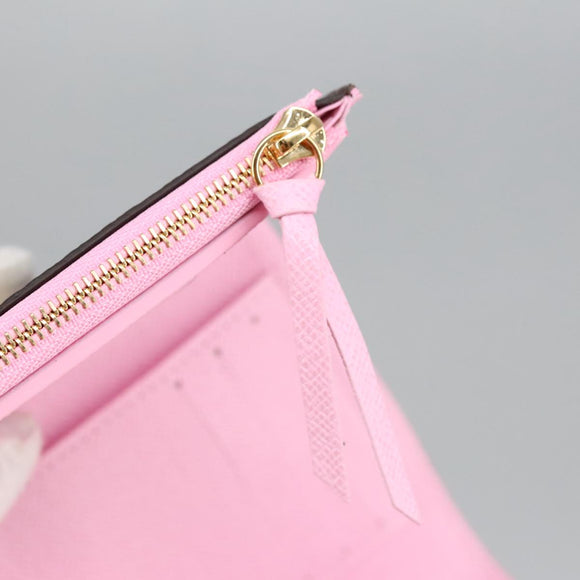 LOUIS VUITTON Monogram Vivienne Portefeuille Victorine Wallet M81638 Auth 98410SM