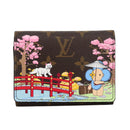 LOUIS VUITTON Monogram Vivienne Portefeuille Victorine Wallet M81638 Auth 98410SM-13