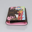 LOUIS VUITTON Monogram Vivienne Portefeuille Victorine Wallet M81638 Auth 98410SM-4