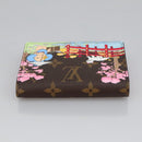 LOUIS VUITTON Monogram Vivienne Portefeuille Victorine Wallet M81638 Auth 98410SM-5