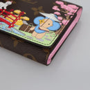 LOUIS VUITTON Monogram Vivienne Portefeuille Victorine Wallet M81638 Auth 98410SM-7