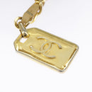 CHANEL Matelasse Chain Shoulder Bag Lamb Skin Beige Gold CC Auth 98416-21