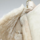 Salvatore Ferragamo Gancini Shoulder Bag Pink Gold Auth 98425-21