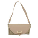 Salvatore Ferragamo Gancini Shoulder Bag Pink Gold Auth 98425-13