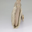 Salvatore Ferragamo Gancini Shoulder Bag Pink Gold Auth 98425-4
