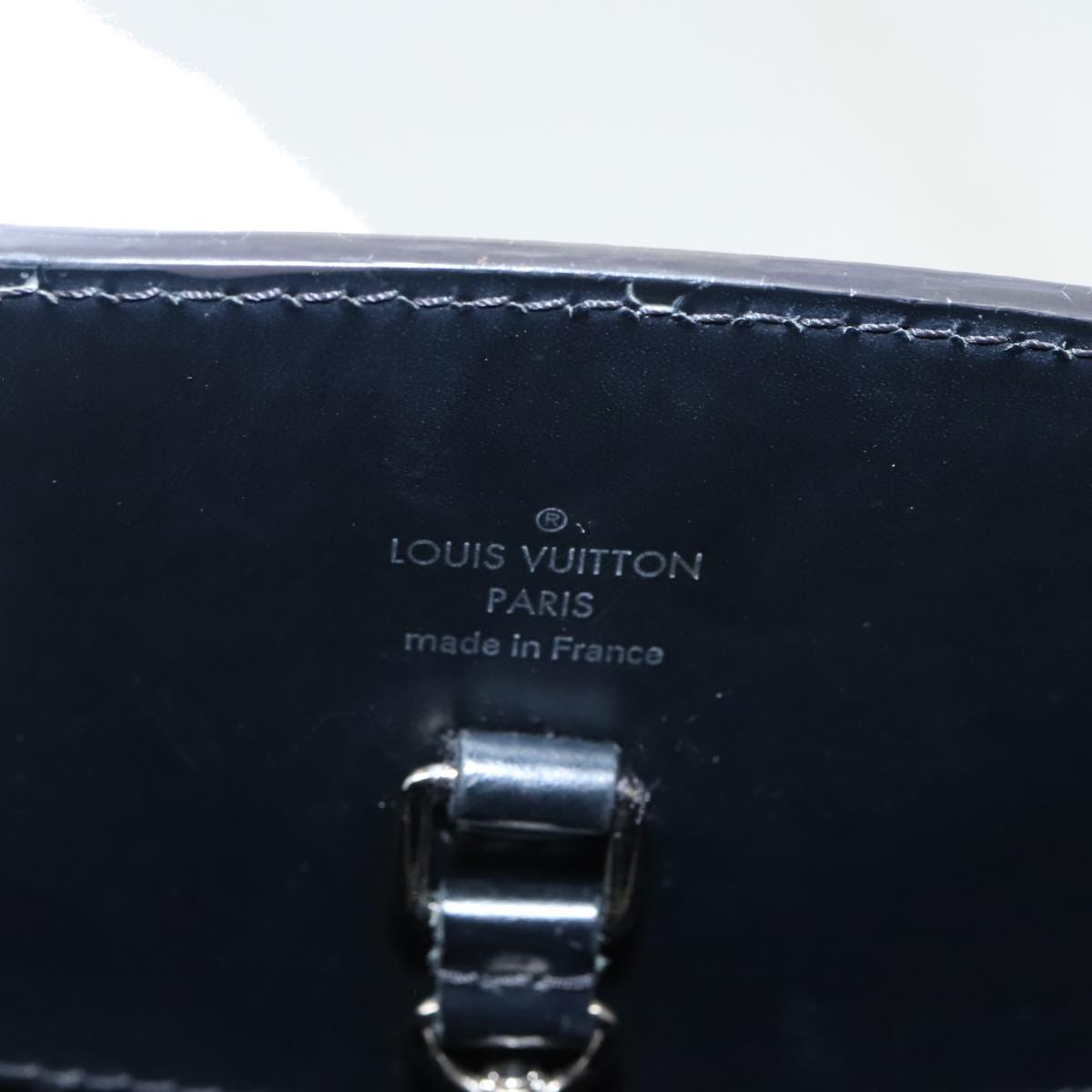 LOUIS VUITTON Epi Saint Jacques Hand Bag White M50045 LV Auth 98461