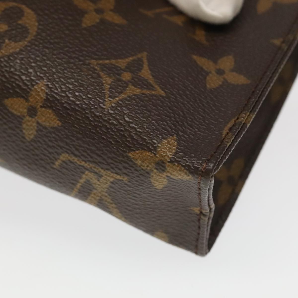 LOUIS VUITTON Monogram Poche Toilette 15 Pouch M47546 LV Auth 98463