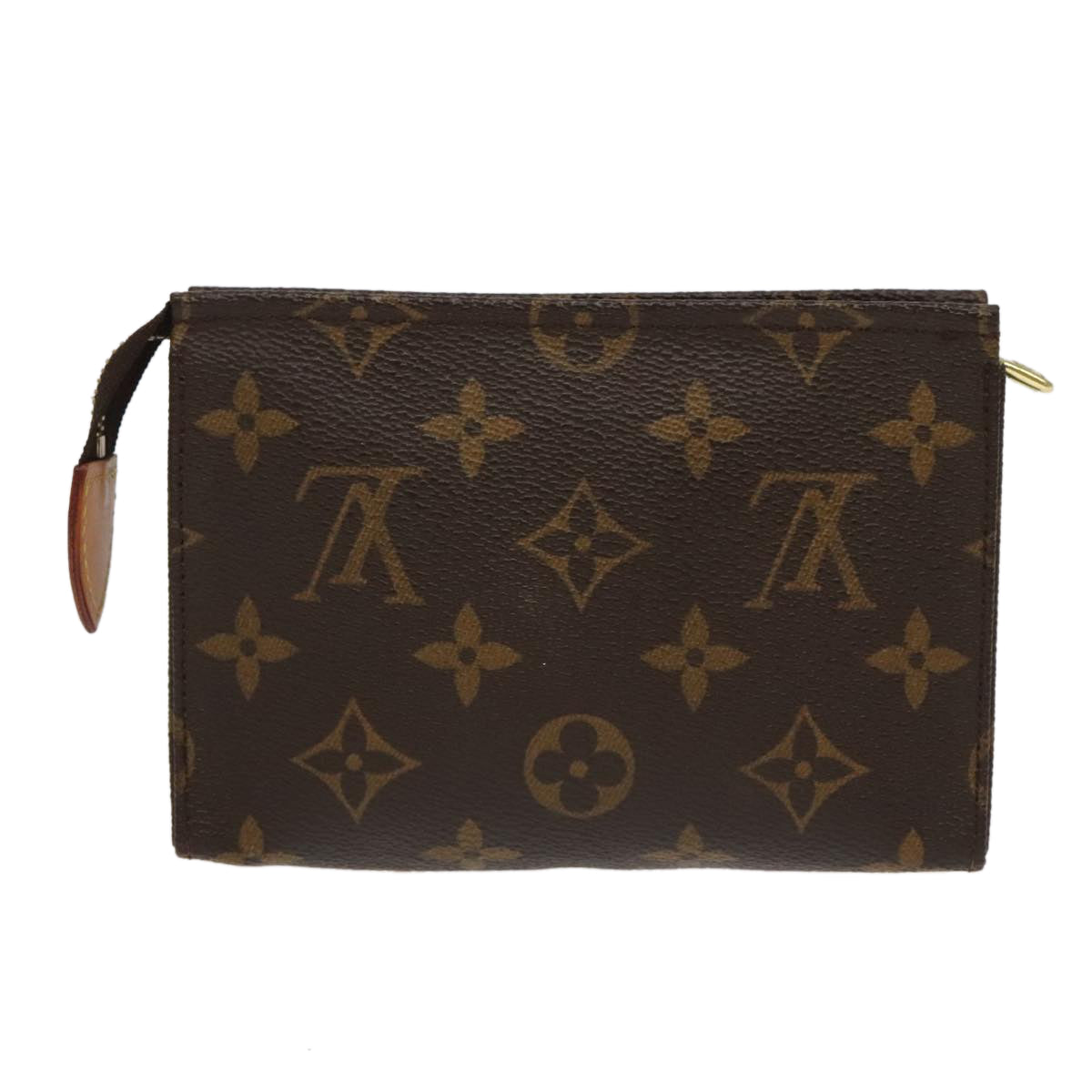 LOUIS VUITTON Monogram Poche Toilette 15 Pouch M47546 LV Auth 98463 - 0