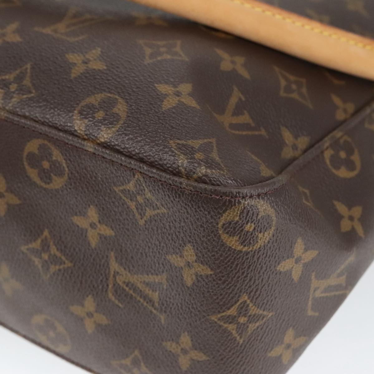 LOUIS VUITTON Monogram Looping GM Shoulder Bag M51145 LV Auth 98474