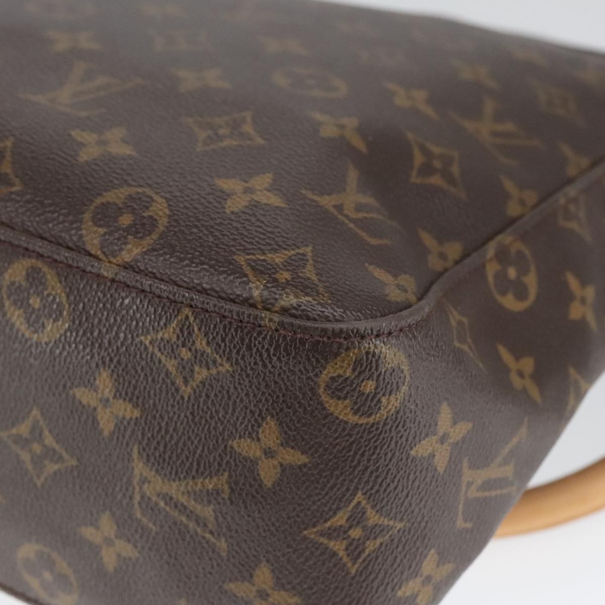 LOUIS VUITTON Monogram Looping GM Shoulder Bag M51145 LV Auth 98474