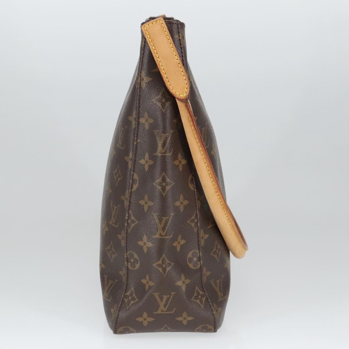 LOUIS VUITTON Monogram Looping GM Shoulder Bag M51145 LV Auth 98474