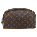 LOUIS VUITTON Monogram Trousse Toilette 25 Clutch Bag M47527 LV Auth 98479-2