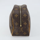 LOUIS VUITTON Monogram Trousse Toilette 25 Clutch Bag M47527 LV Auth 98479-4
