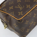 LOUIS VUITTON Monogram Trousse Toilette 25 Clutch Bag M47527 LV Auth 98479-9