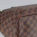 LOUIS VUITTON Damier Ebene Neverfull GM Tote Bag N51106 LV Auth 98493-9