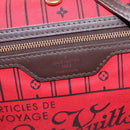 LOUIS VUITTON Damier Ebene Neverfull GM Tote Bag N51106 LV Auth 98493-17