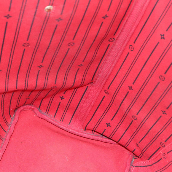 LOUIS VUITTON Damier Ebene Neverfull GM Tote Bag N51106 LV Auth 98493