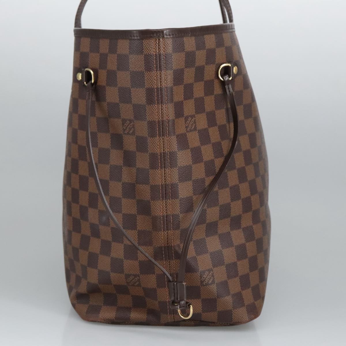 LOUIS VUITTON Damier Ebene Neverfull GM Tote Bag N51106 LV Auth 98493