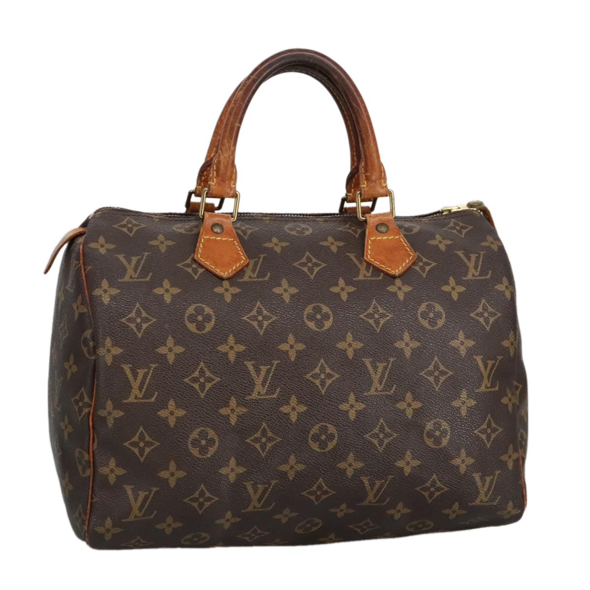 LOUIS VUITTON Monogram Speedy 30 Hand Bag M41526 LV Auth 98494