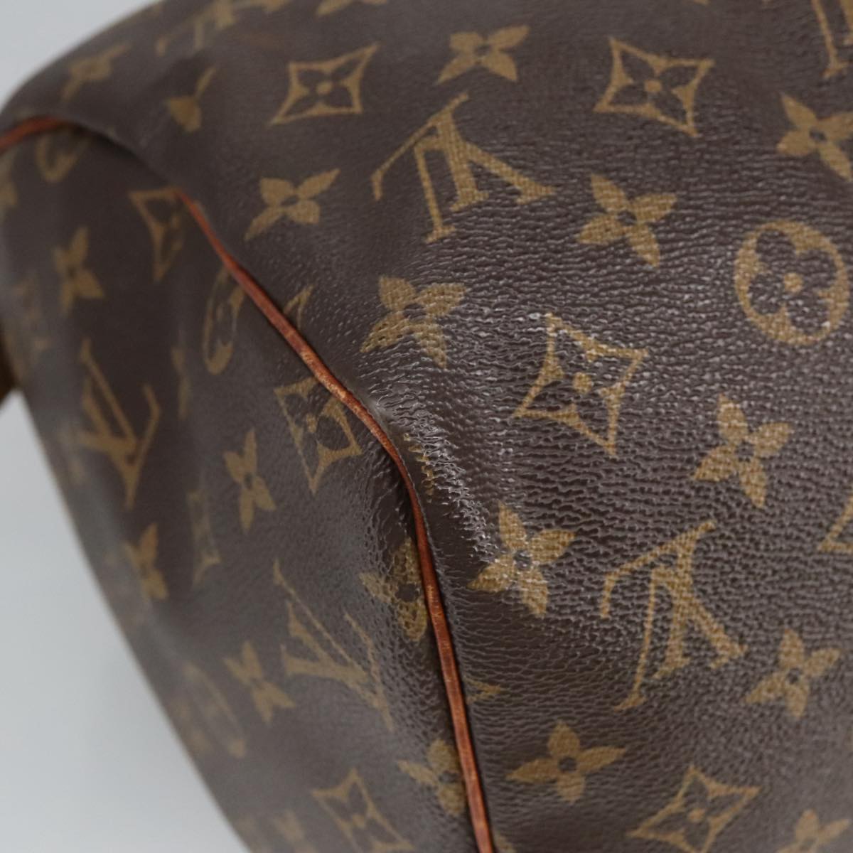 LOUIS VUITTON Monogram Speedy 30 Hand Bag M41526 LV Auth 98494