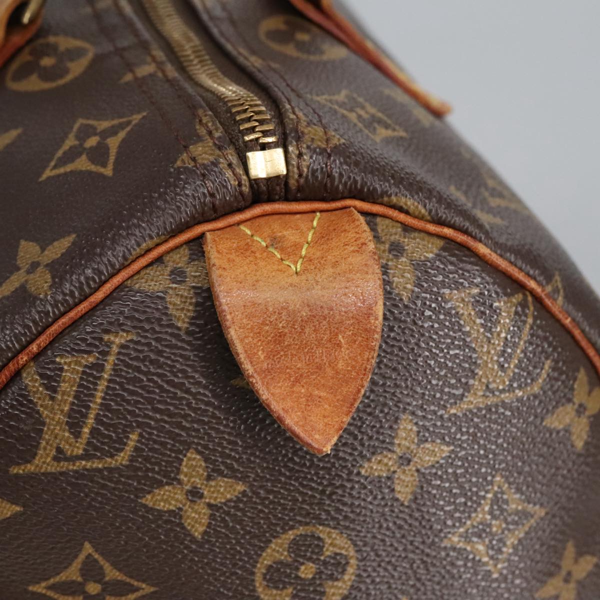 LOUIS VUITTON Monogram Speedy 30 Hand Bag M41526 LV Auth 98494