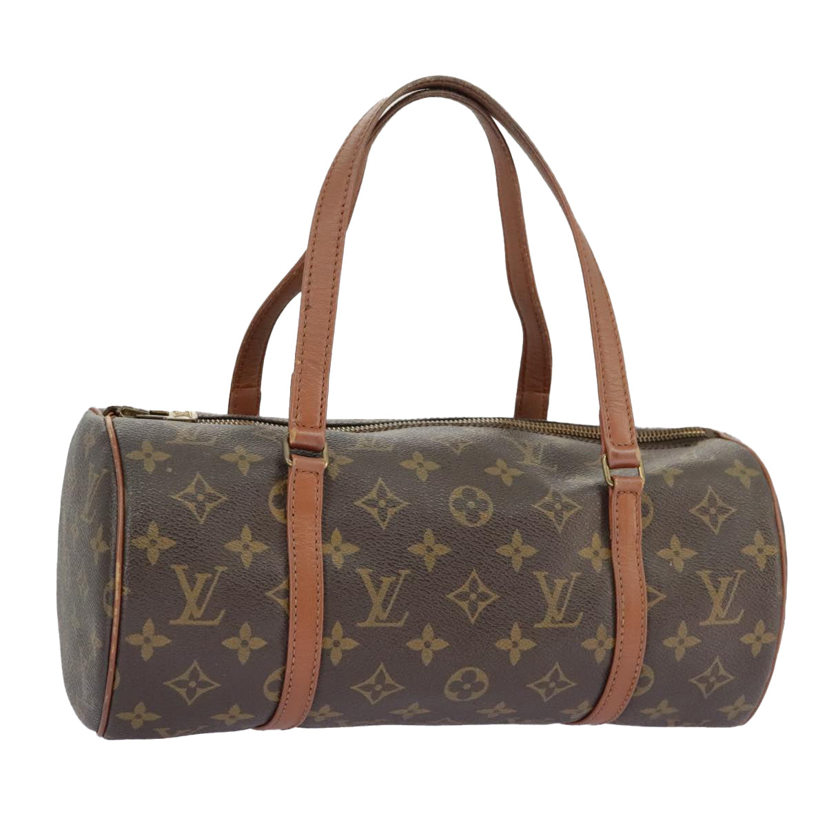 LOUIS VUITTON Monogram Papillon 30 Hand Bag M51385 LV Auth 98496