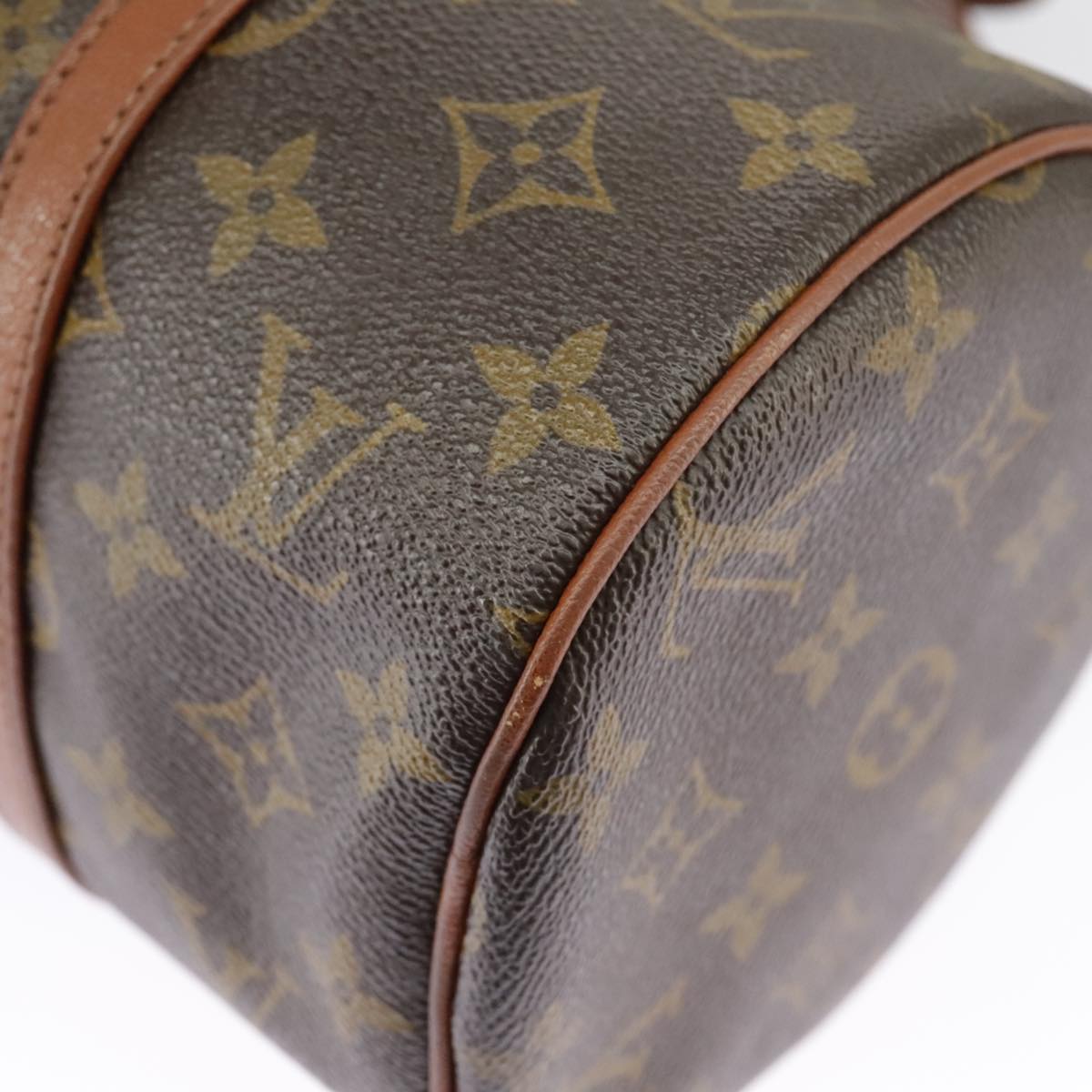 LOUIS VUITTON Monogram Papillon 30 Hand Bag M51385 LV Auth 98496