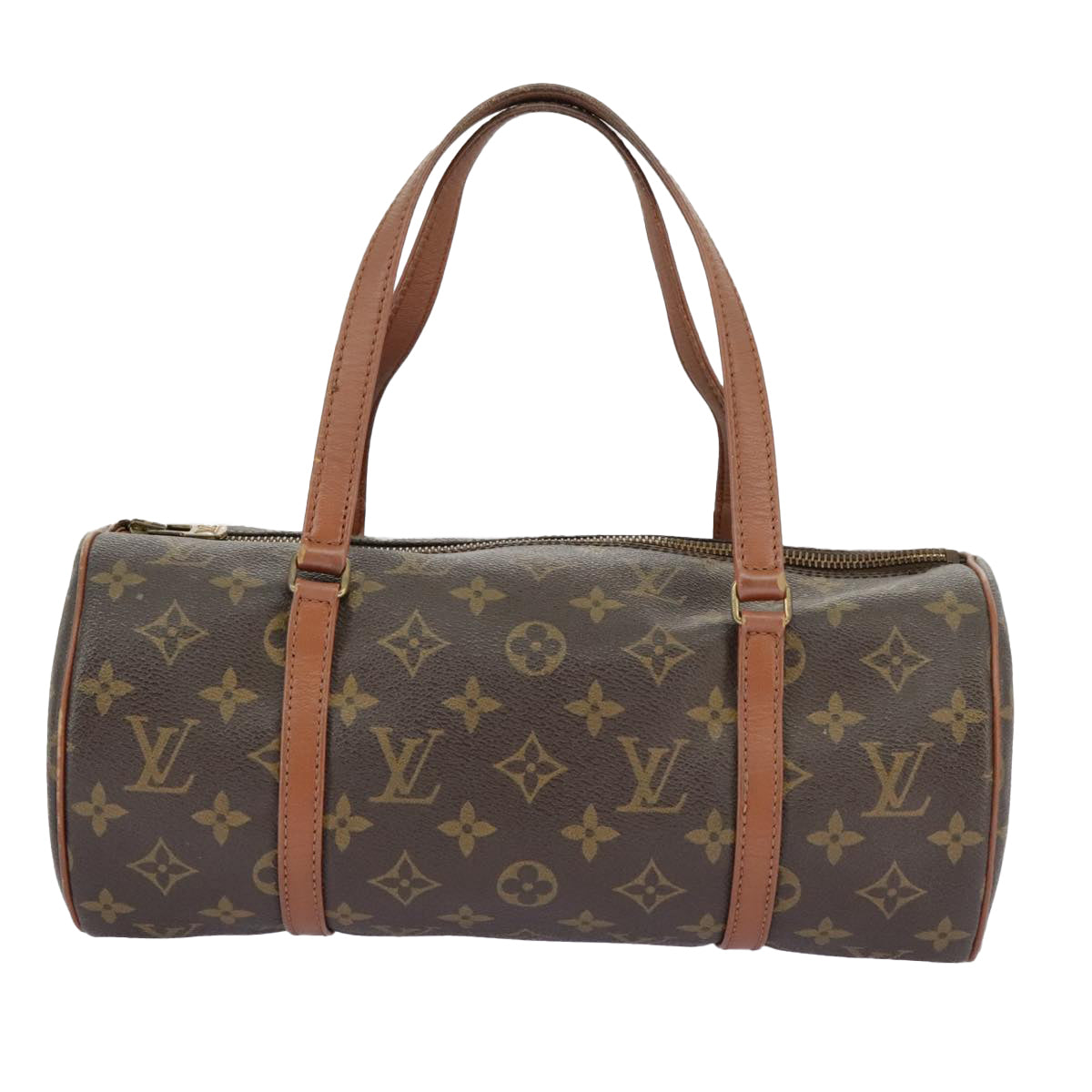 LOUIS VUITTON Monogram Papillon 30 Hand Bag M51385 LV Auth 98496