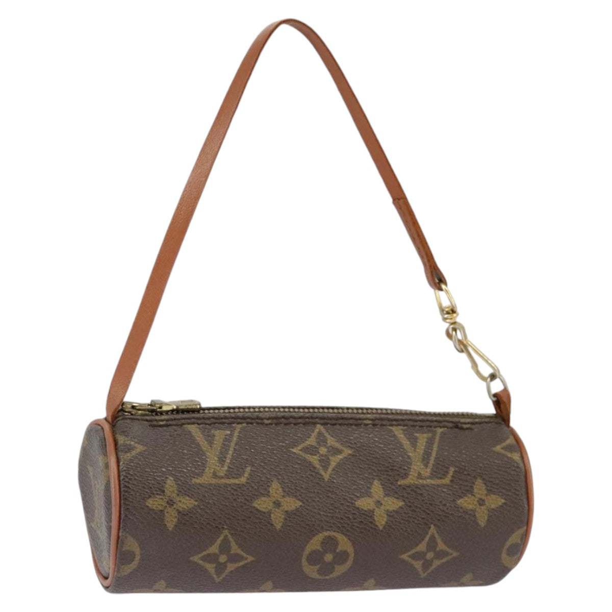 LOUIS VUITTON Monogram Papillon Pouch LV Auth 98497