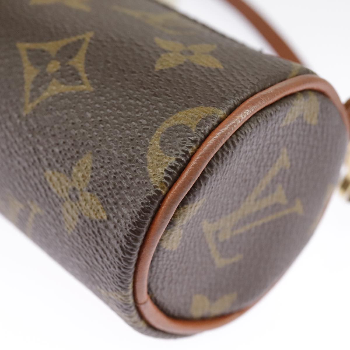 LOUIS VUITTON Monogram Papillon Pouch LV Auth 98497