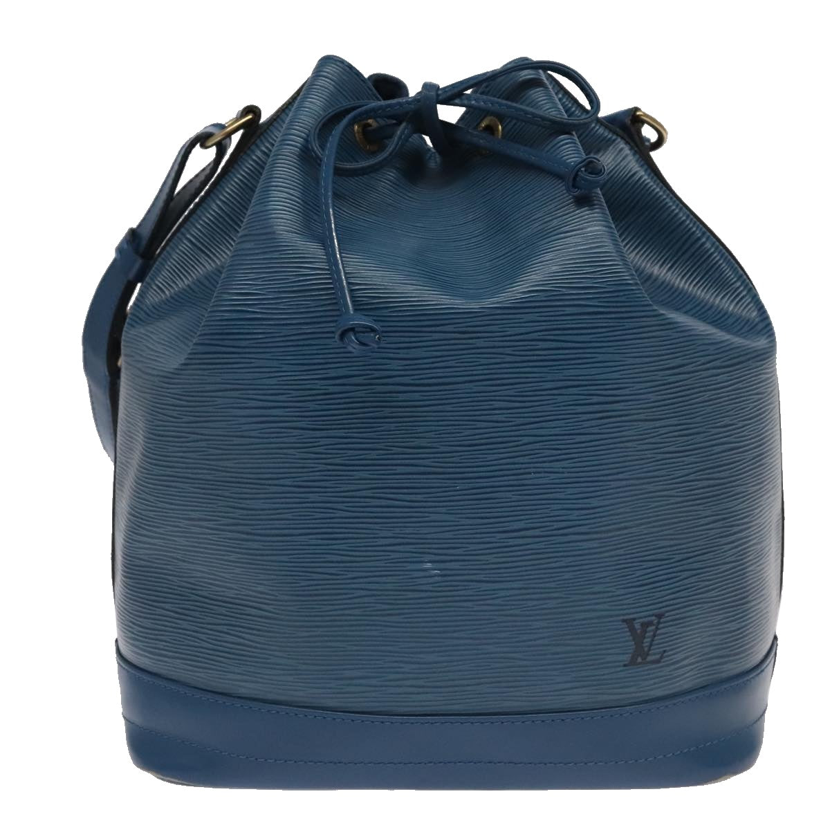 LOUIS VUITTON Epi Noe Shoulder Bag Toledo Blue M44005 LV Auth 98500