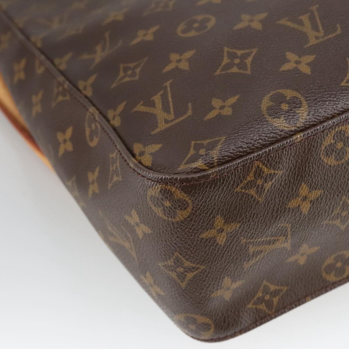 LOUIS VUITTON Monogram Looping GM Shoulder Bag M51145 LV Auth 98505