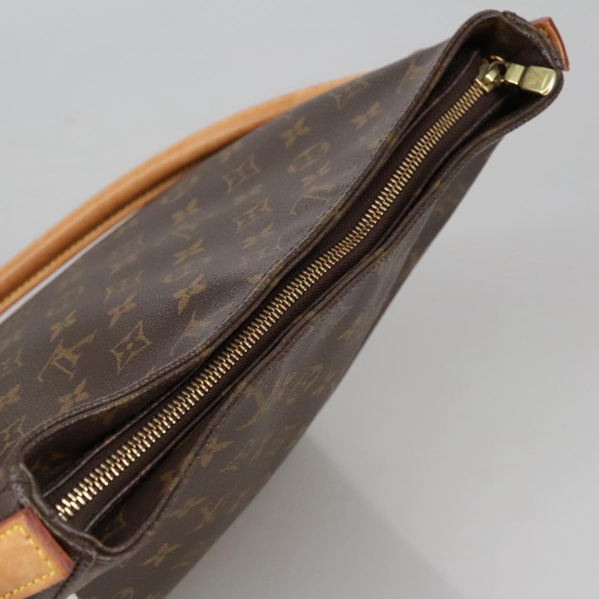 LOUIS VUITTON Monogram Looping GM Shoulder Bag M51145 LV Auth 98505