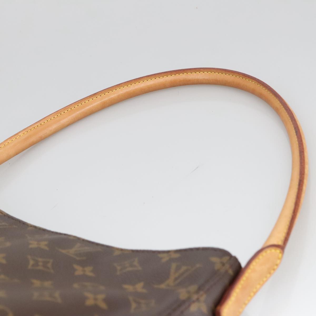 LOUIS VUITTON Monogram Looping GM Shoulder Bag M51145 LV Auth 98505