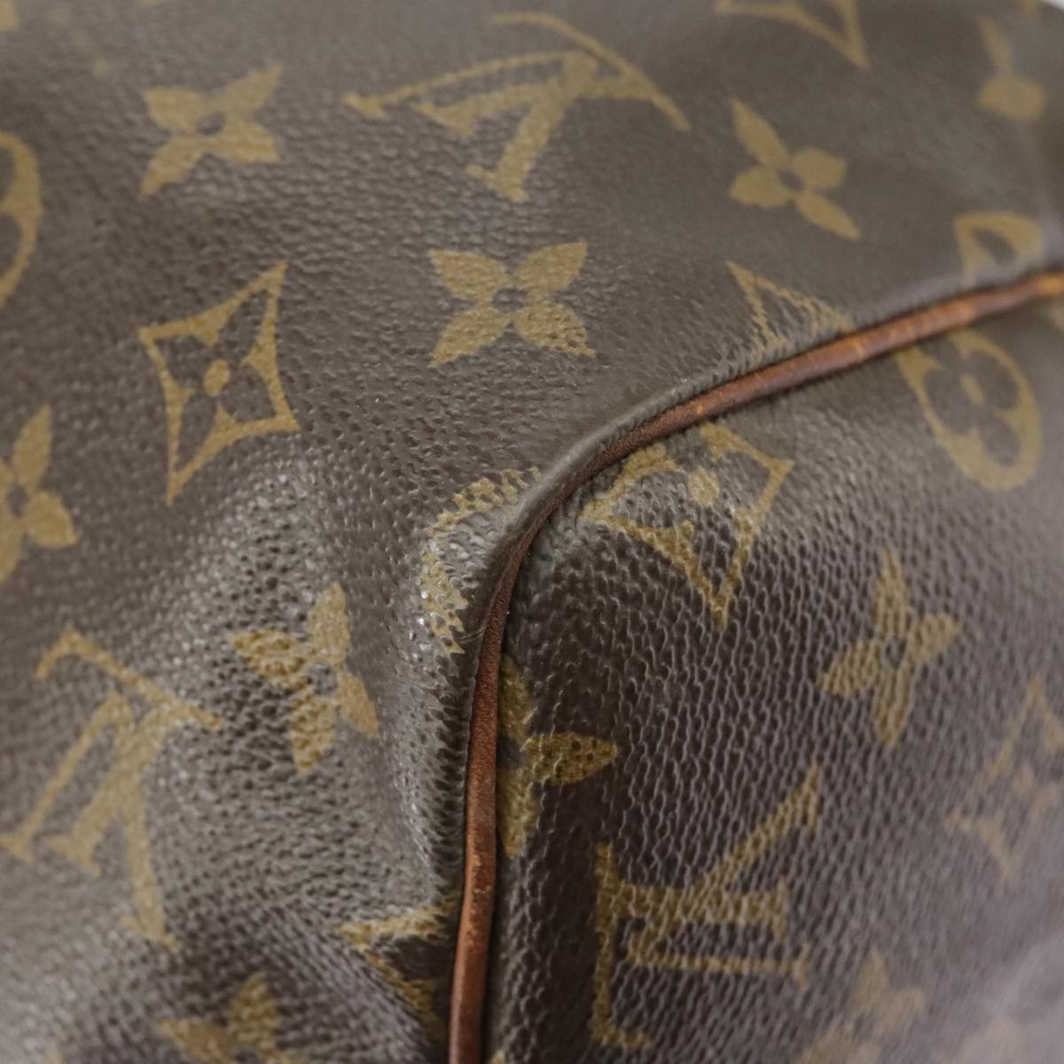 LOUIS VUITTON Monogram Speedy 30 Hand Bag M41526 LV Auth 98517