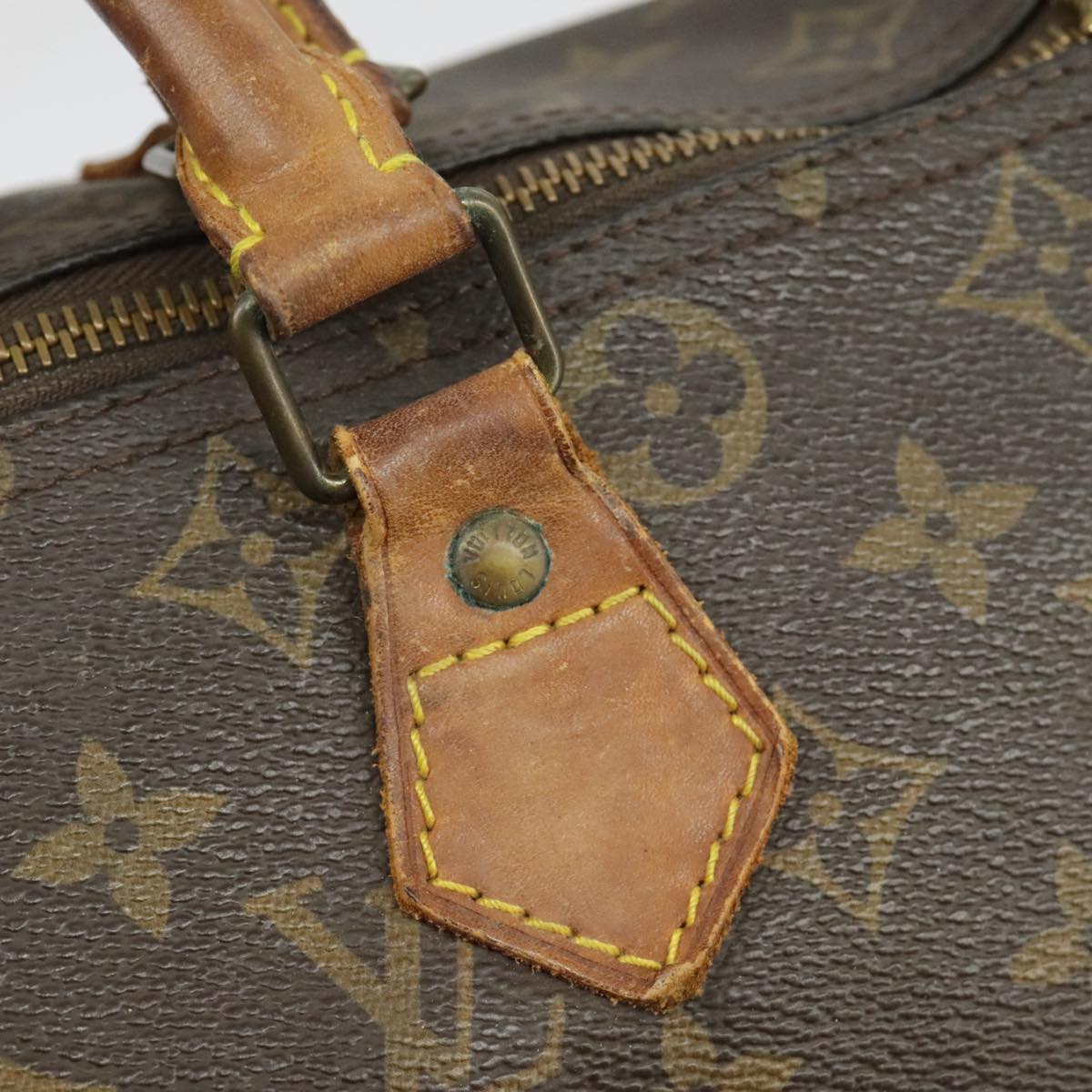 LOUIS VUITTON Monogram Speedy 30 Hand Bag M41526 LV Auth 98517