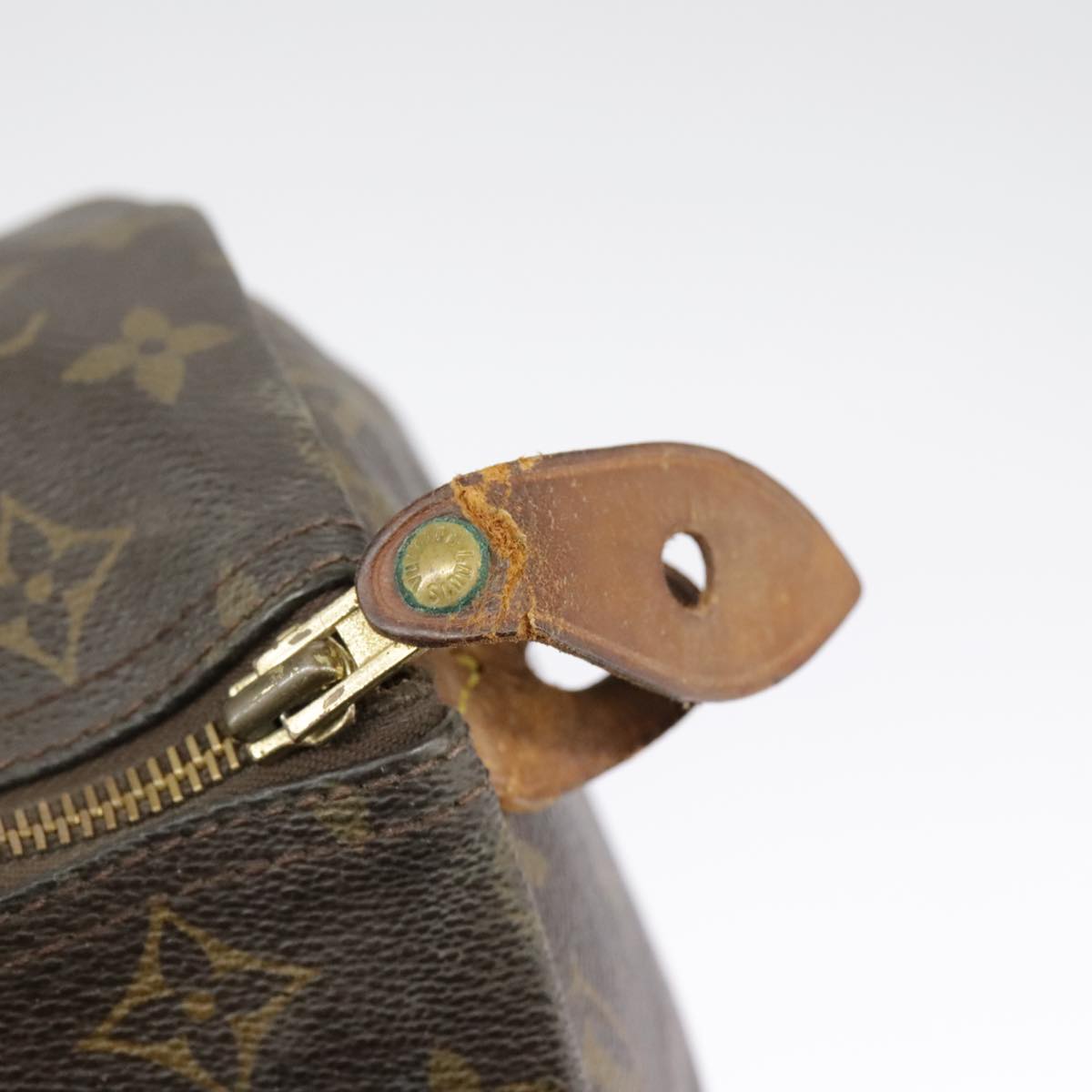 LOUIS VUITTON Monogram Speedy 30 Hand Bag M41526 LV Auth 98517