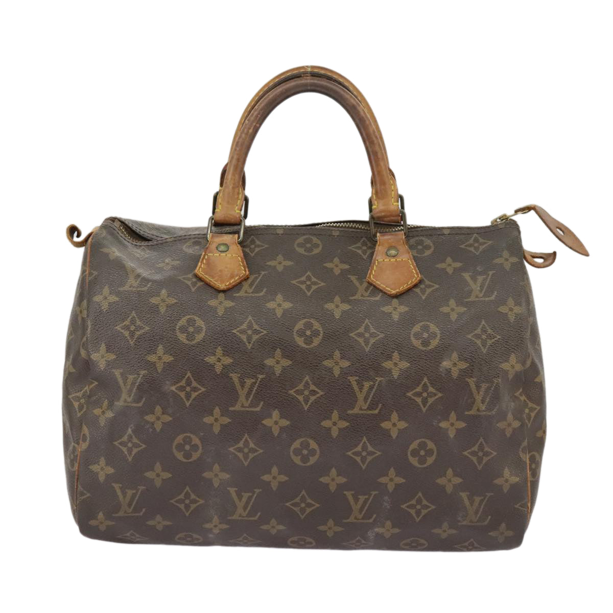 LOUIS VUITTON Monogram Speedy 30 Hand Bag M41526 LV Auth 98517