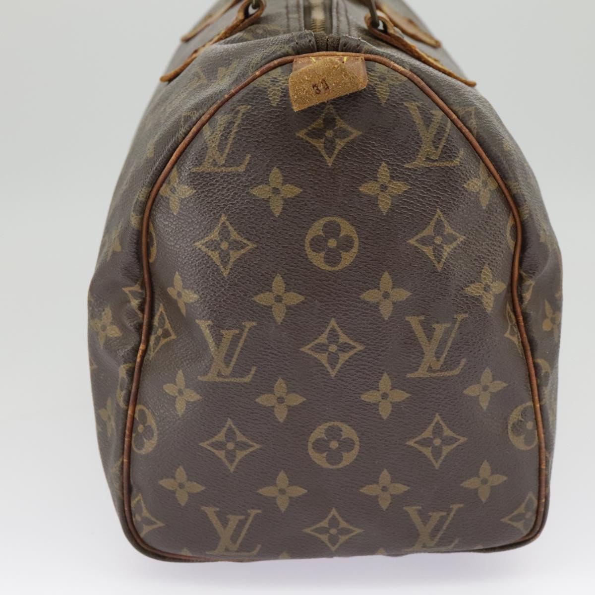 LOUIS VUITTON Monogram Speedy 30 Hand Bag M41526 LV Auth 98517